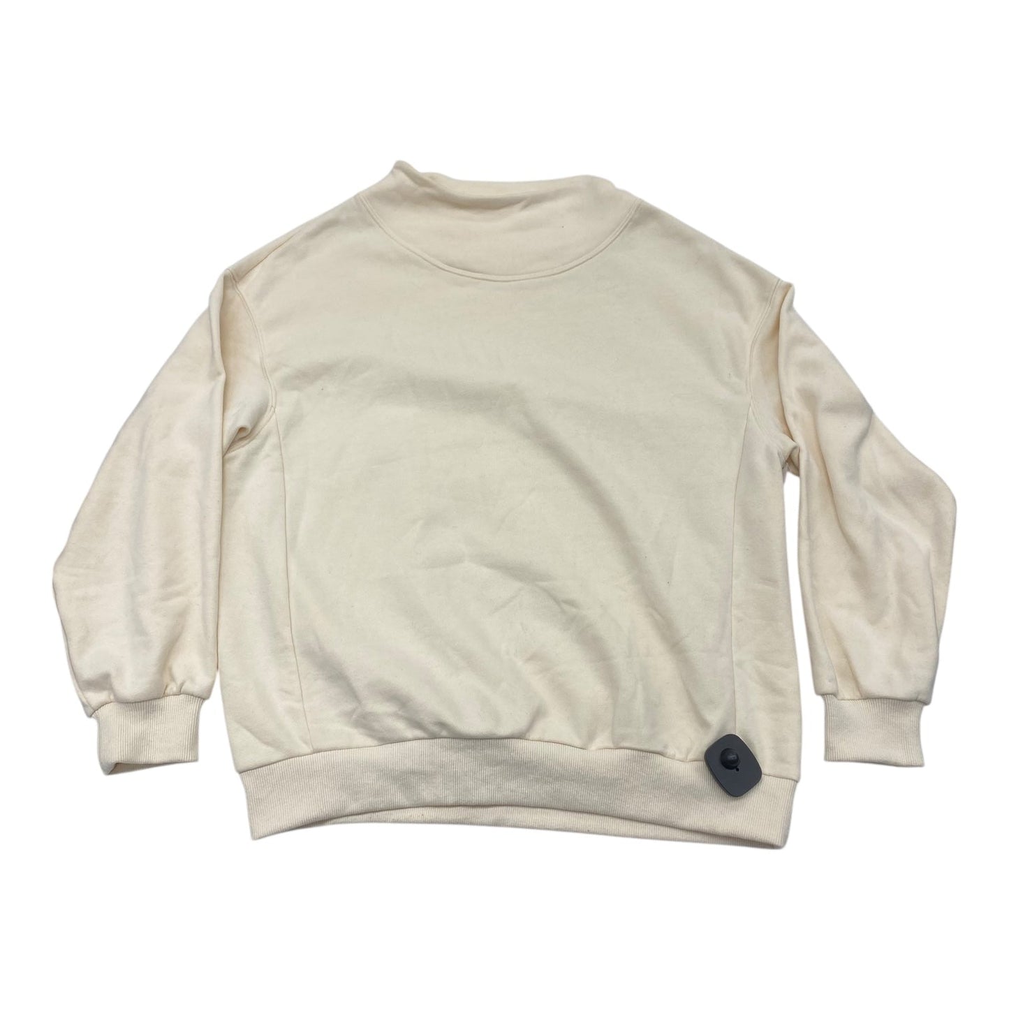 Sweatshirt Crewneck By Anrabess In Cream, Size:S