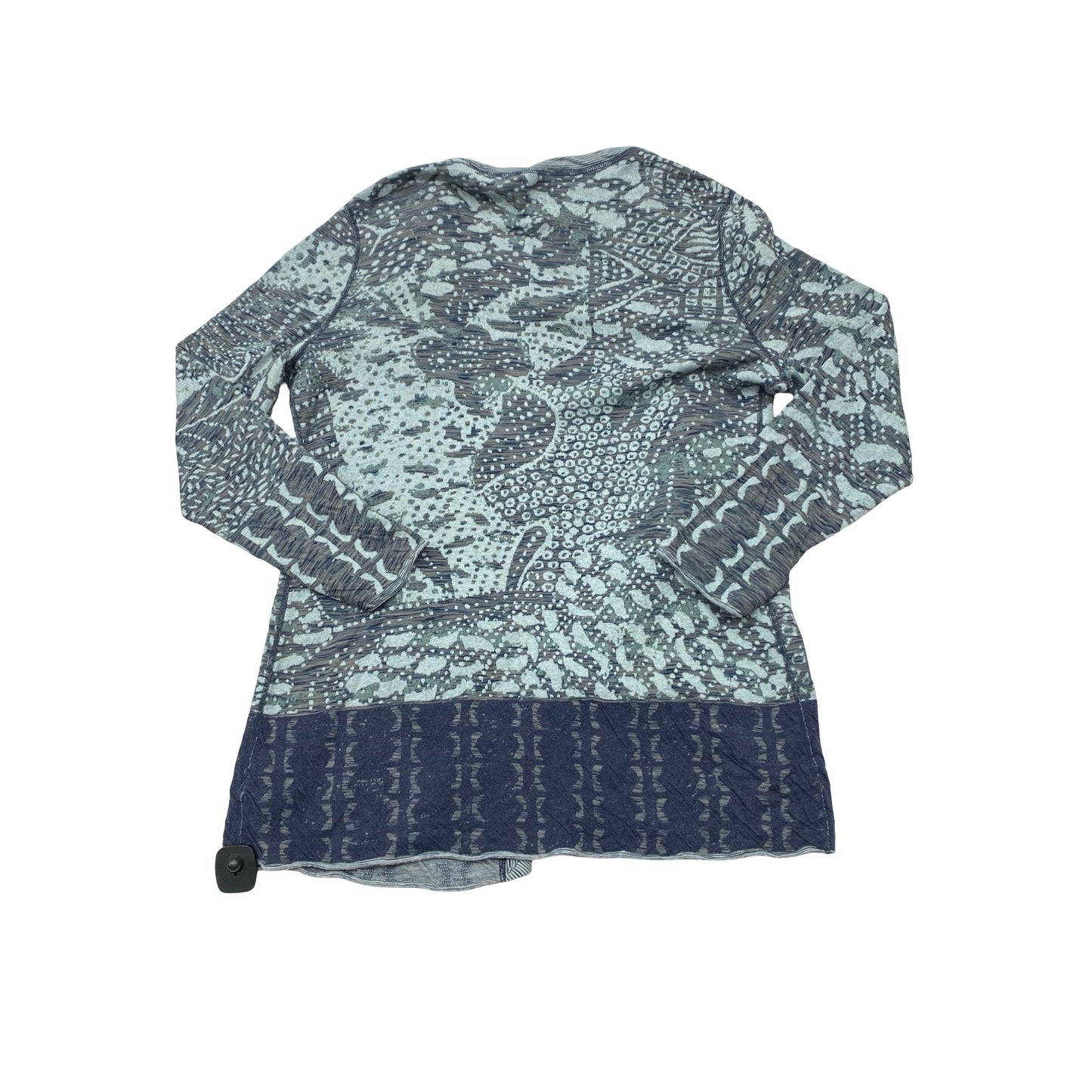 Sweater Cardigan By Nic + Zoe In Green, Size:Xl