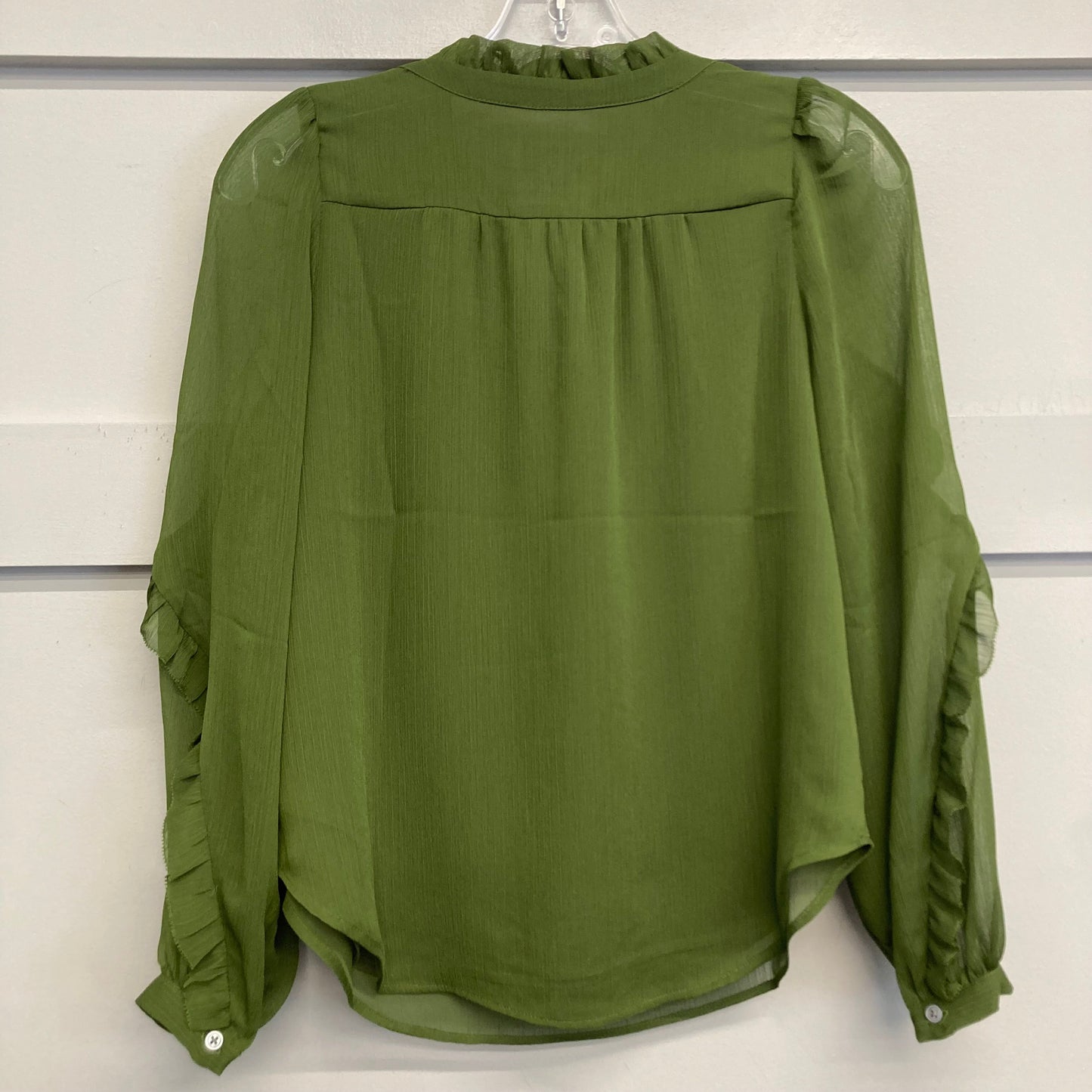 Top Ls By Loft In Green, Size:Xsp