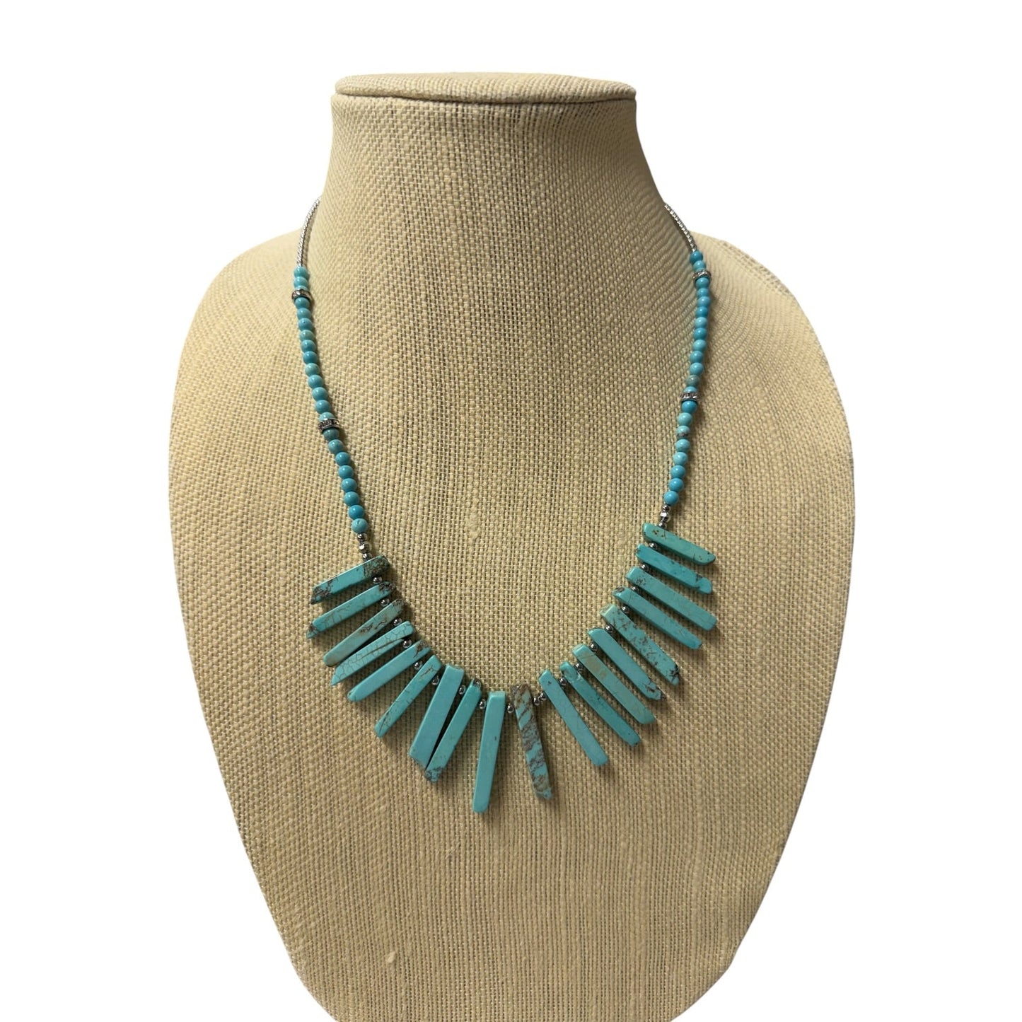 Necklace Statement By kinsley armelle In Blue