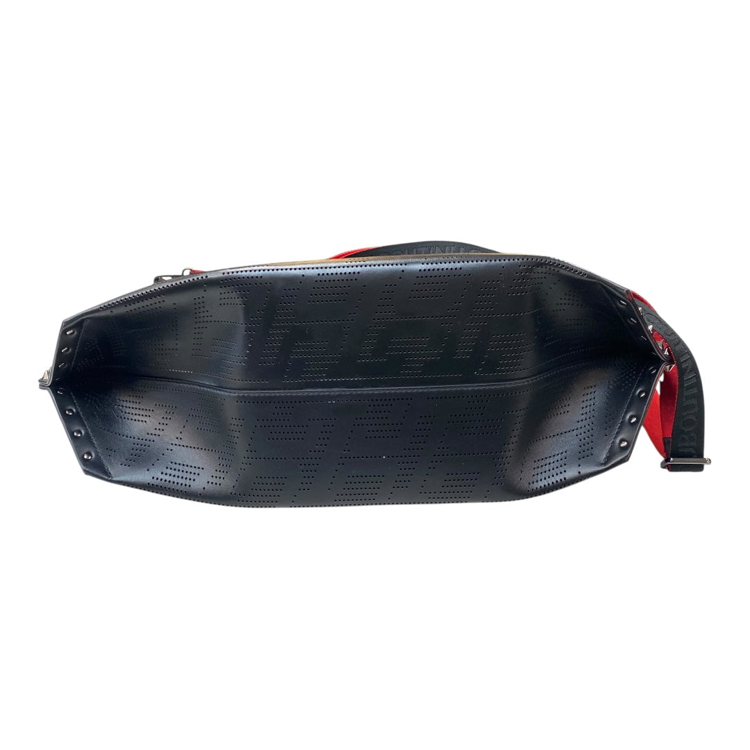 Handbag Luxury Designer By Christian Louboutin In Black, Size:Large