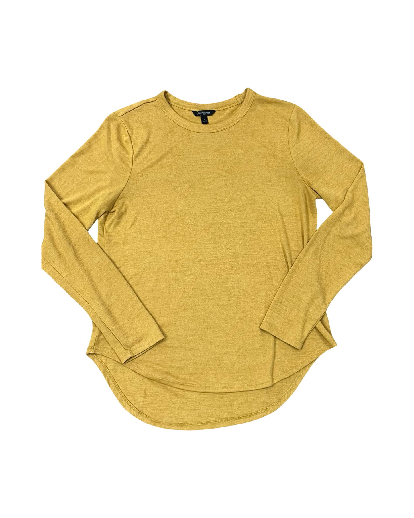 Sweater By Banana Republic In Yellow, Size:L