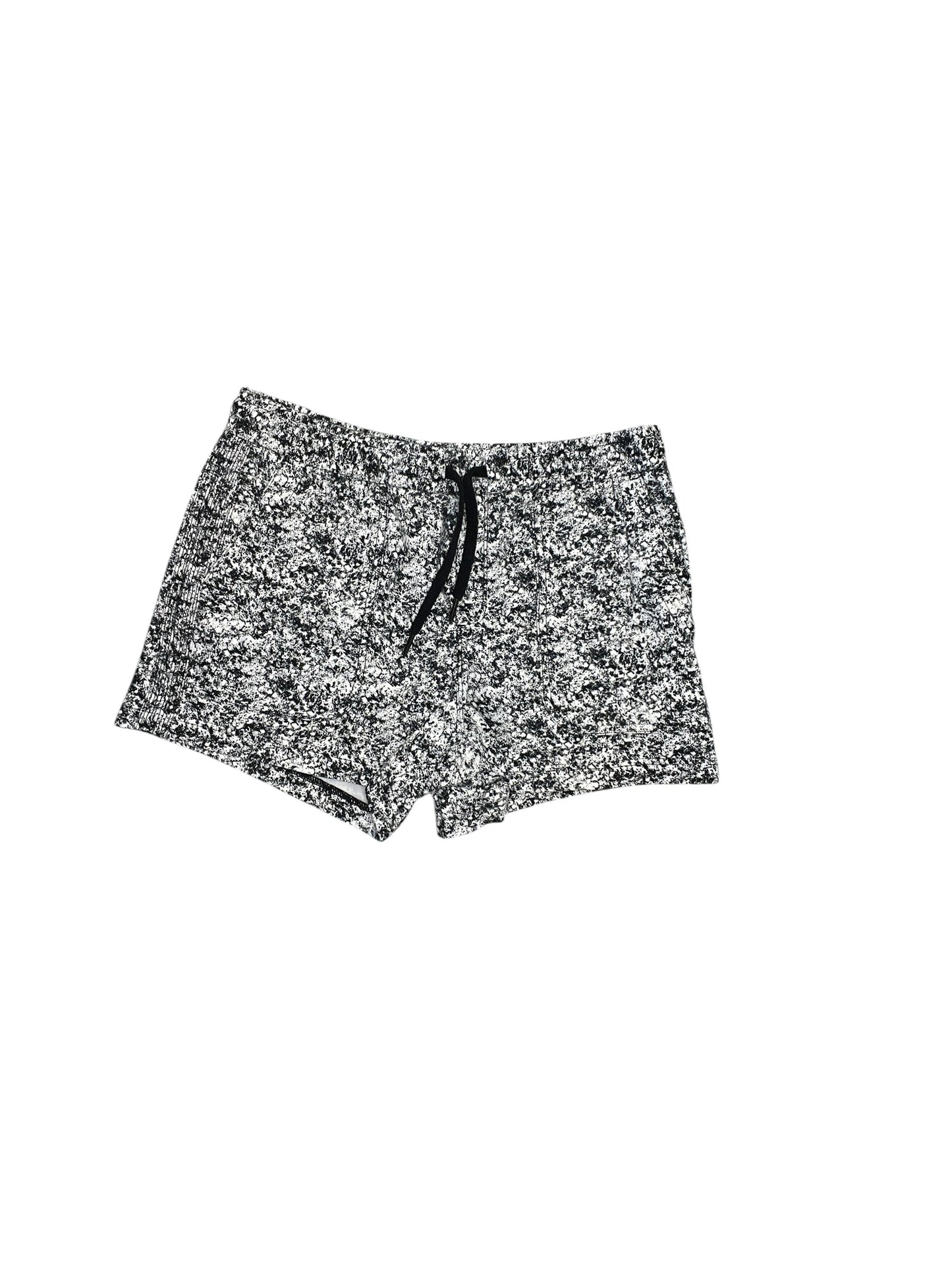 Athletic Shorts By Athleta In Black & White, Size:M