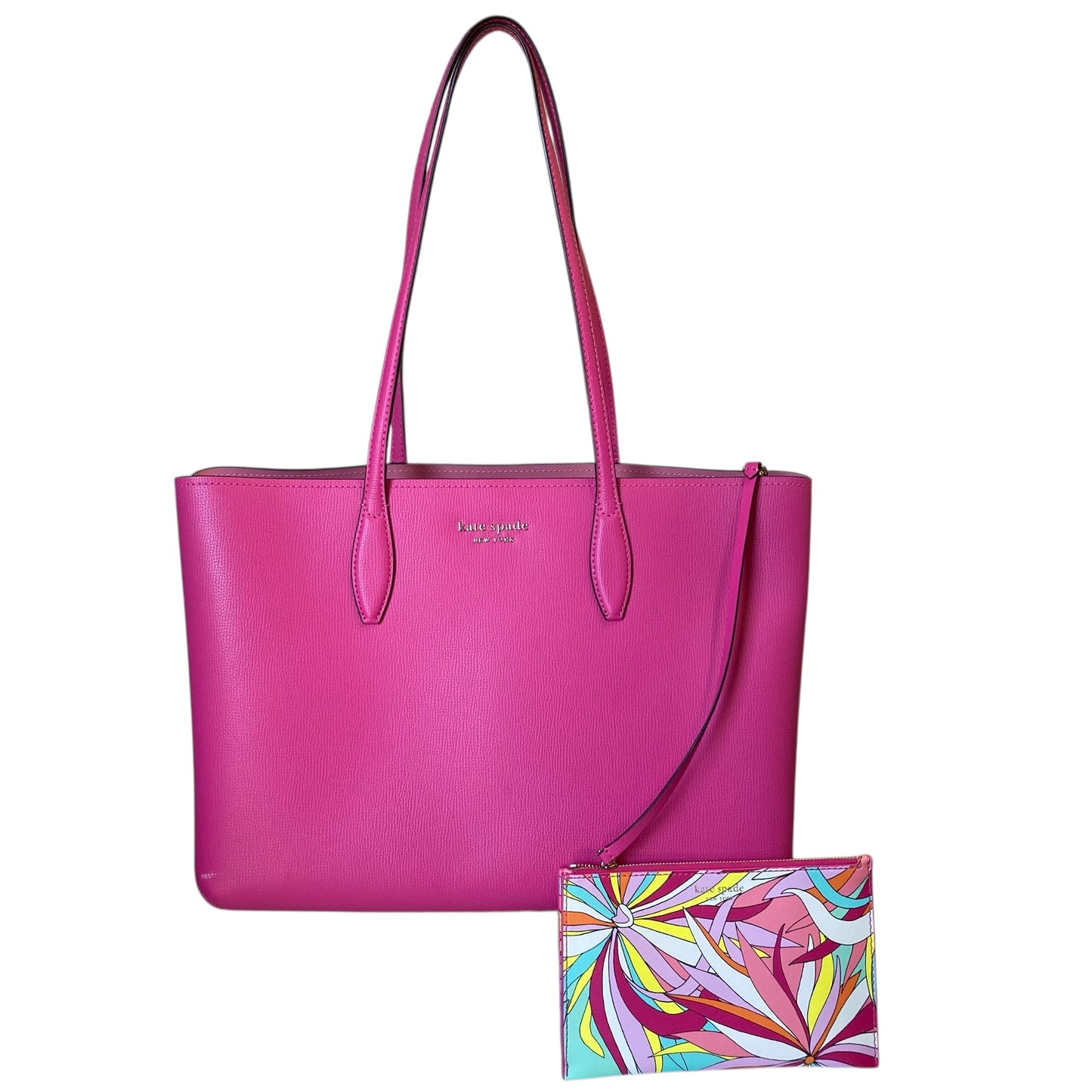 Tote Designer By Kate Spade In Pink, Size:Large