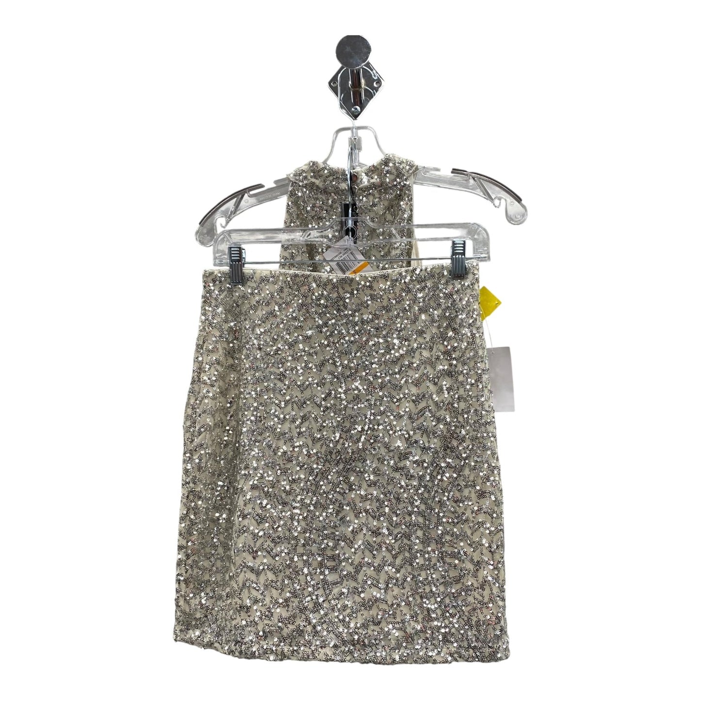 Skirt Set 2Pc By Cable And Gauge In Silver, Size:S 4/6