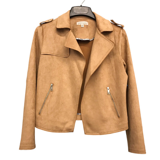 Blazer By Philosophy In Tan, Size:S