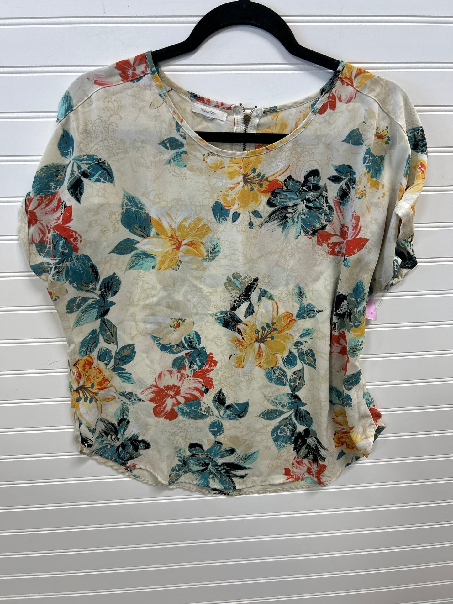Top Ss By Maurices In Cream, Size:M