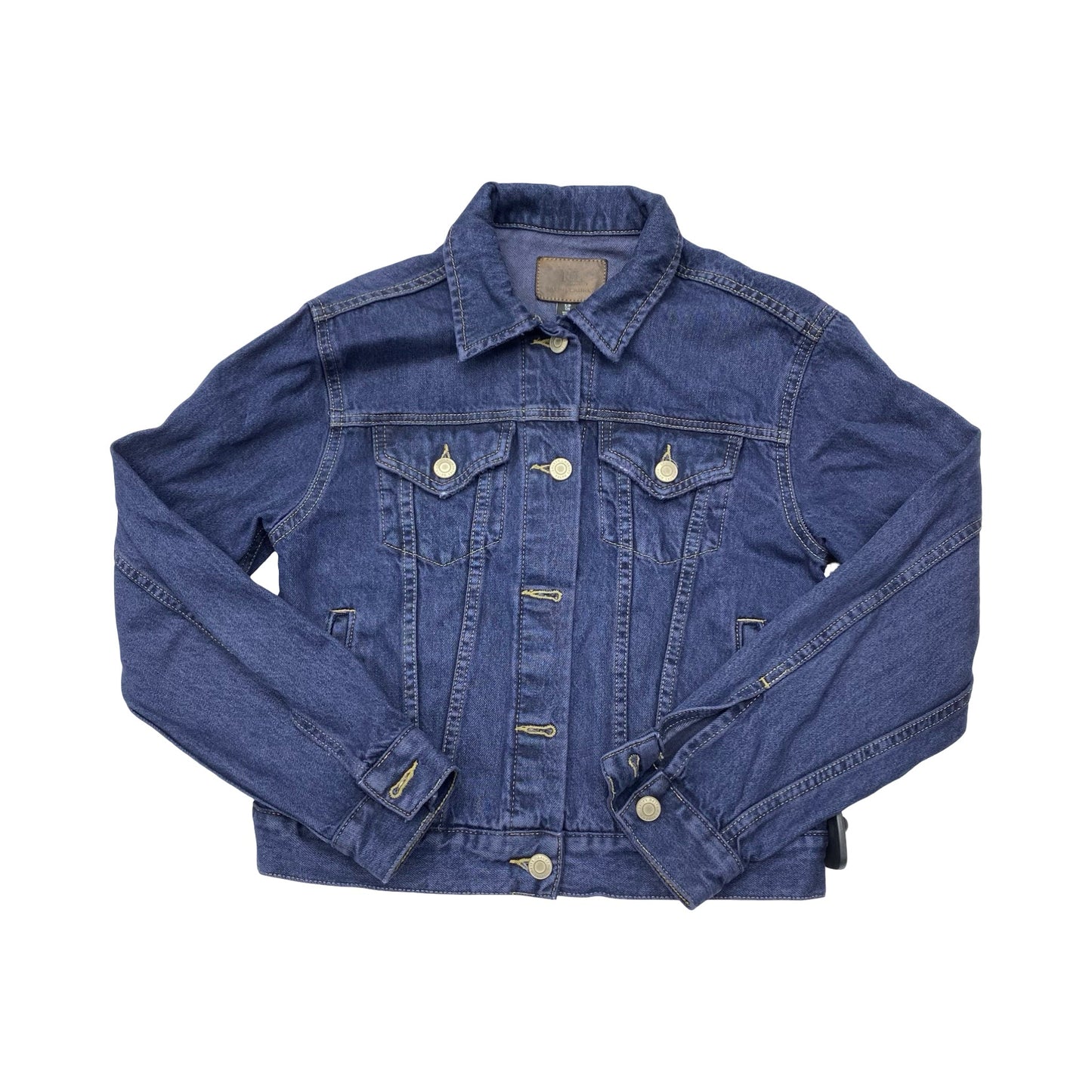 Jacket Denim By Ralph Lauren In Blue Denim, Size:S