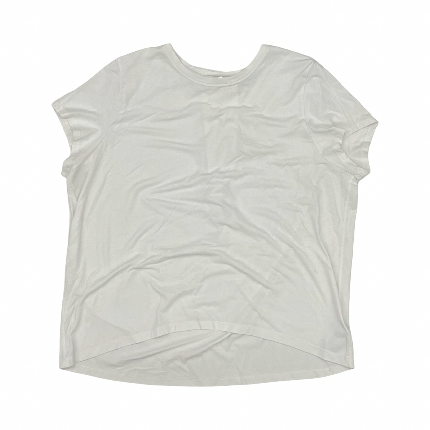 Athletic Top Ss By Athleta In White, Size:M