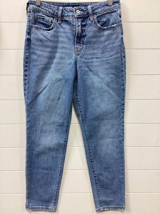 Jeans Straight By Old Navy In Blue Denim, Size:6