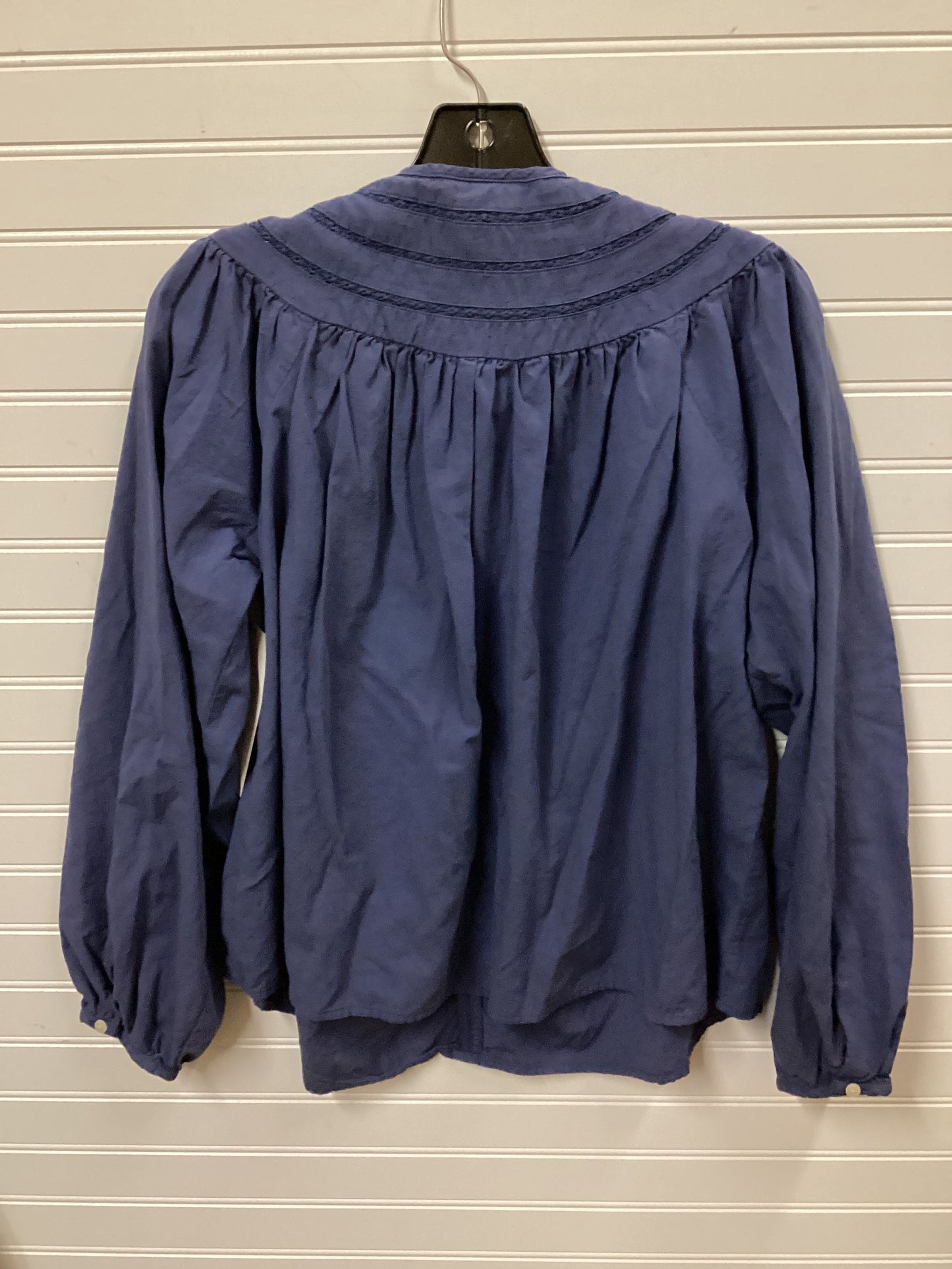 Blouse Ls By Universal Thread In Blue, Size:M