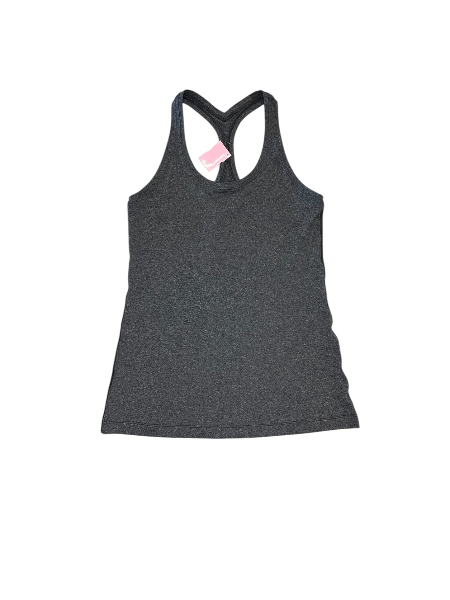 Athletic Tank Top By Lululemon In Grey, Size:M