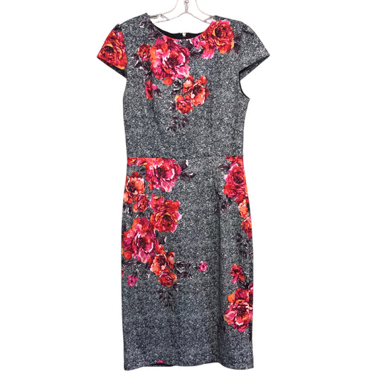Dress Work By Betsey Johnson In Floral Print, Size:M