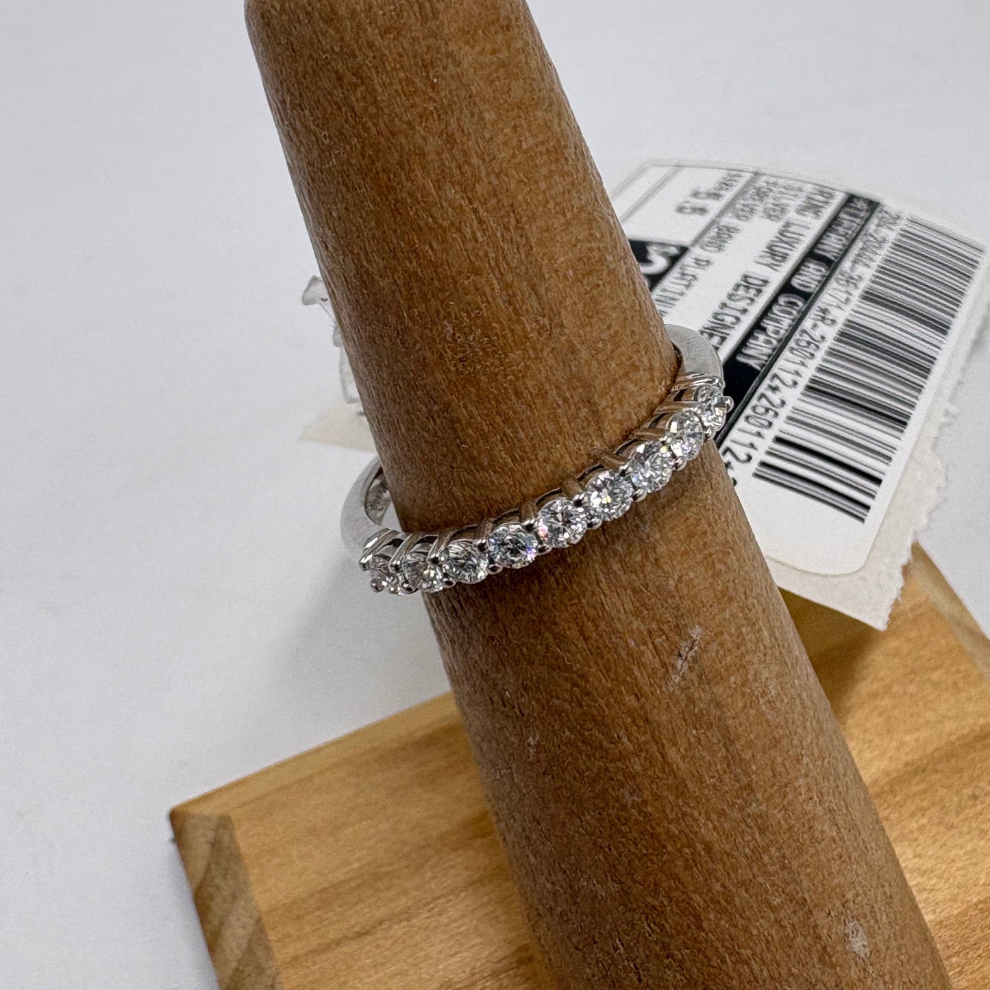 Tiffany & Company Forever Diamond Luxury Ring in Platinum, Size: 5.5