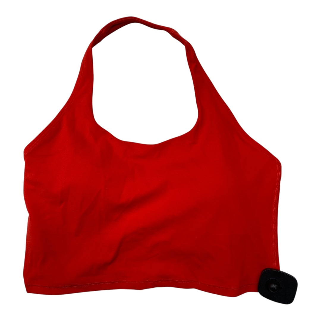 Athletic Tank Top By Athleta In Red, Size:M