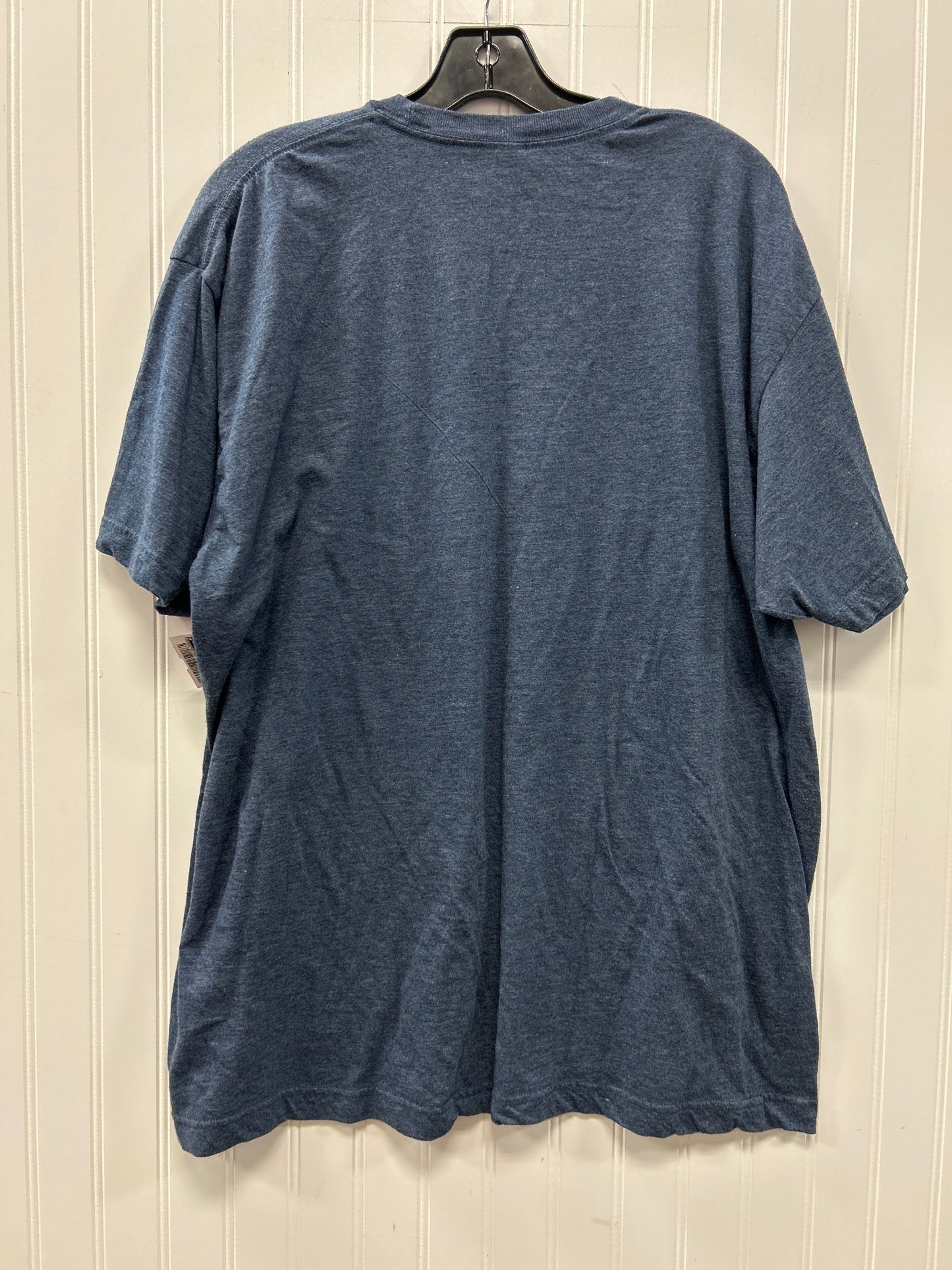 Top Ss By Tultex In Blue, Size:1X