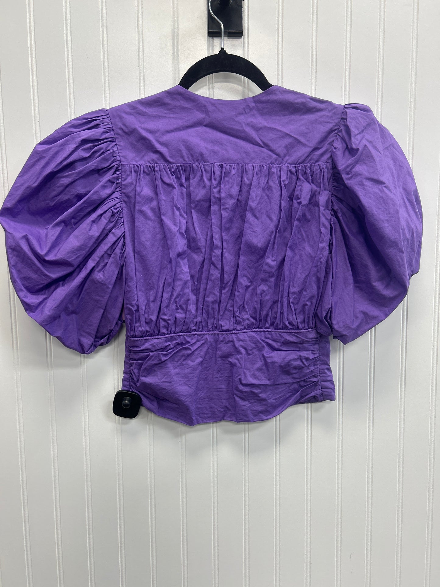 Blouse Ss By Farm Rio In Purple, Size:Xs
