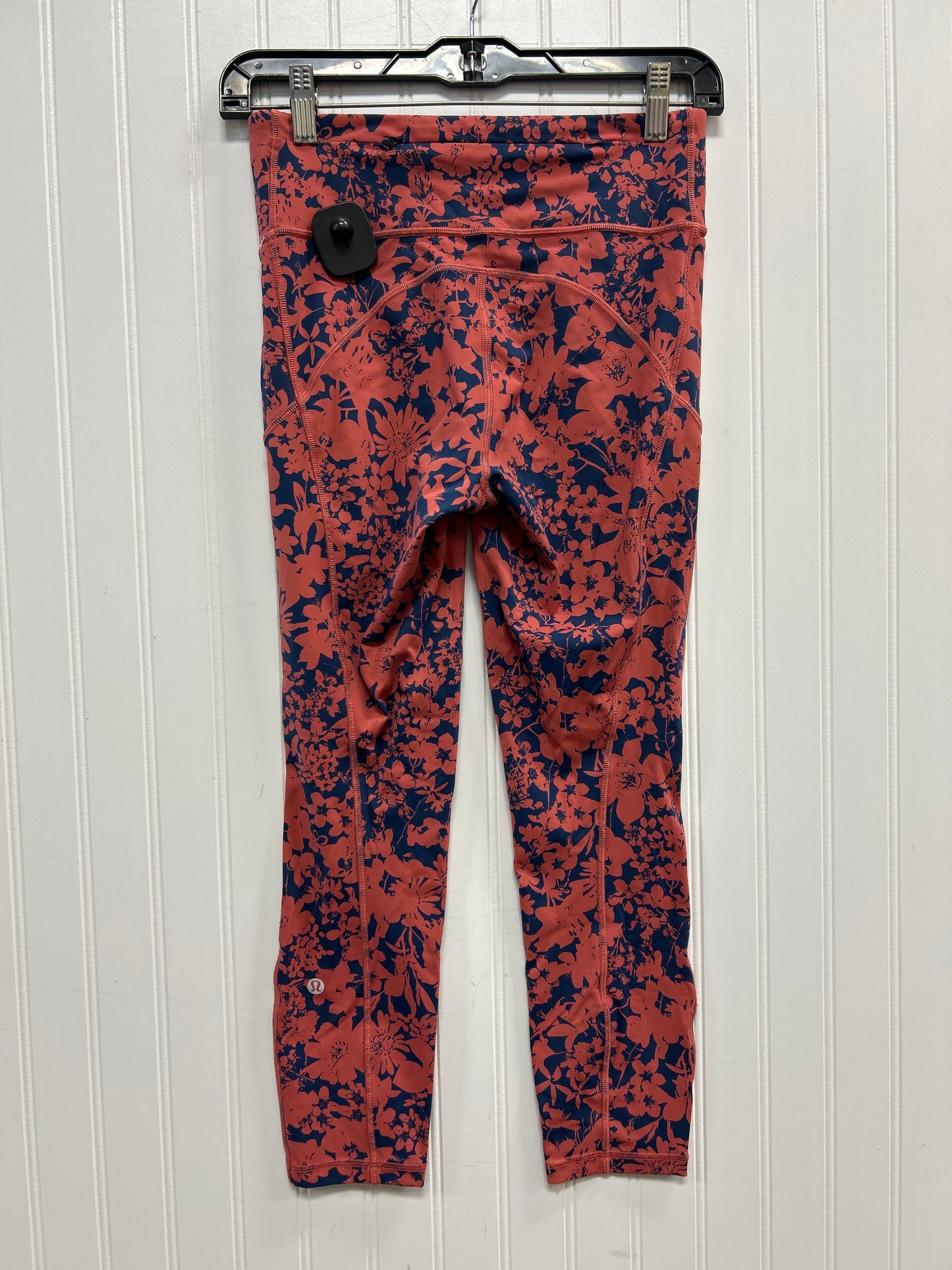 Athletic Leggings By Lululemon In Red, Size:6