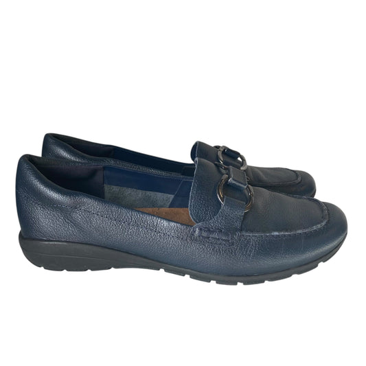 Shoes Flats By Easy Spirit In Navy, Size:7.5