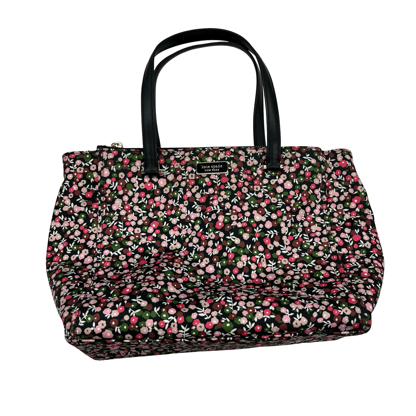 Handbag Designer By Kate Spade In Floral Print, Size:Medium