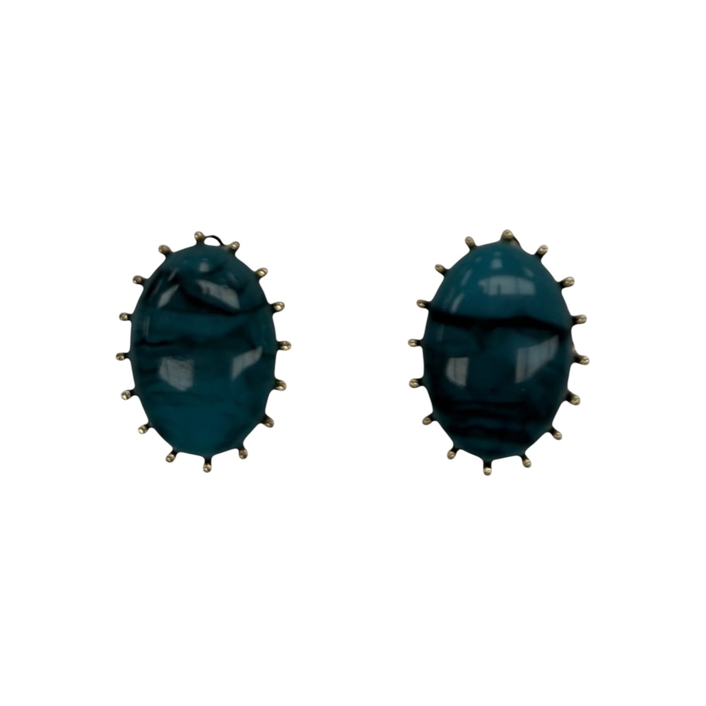 Earrings Stud By Clothes Mentor In Tortoise Shell Print