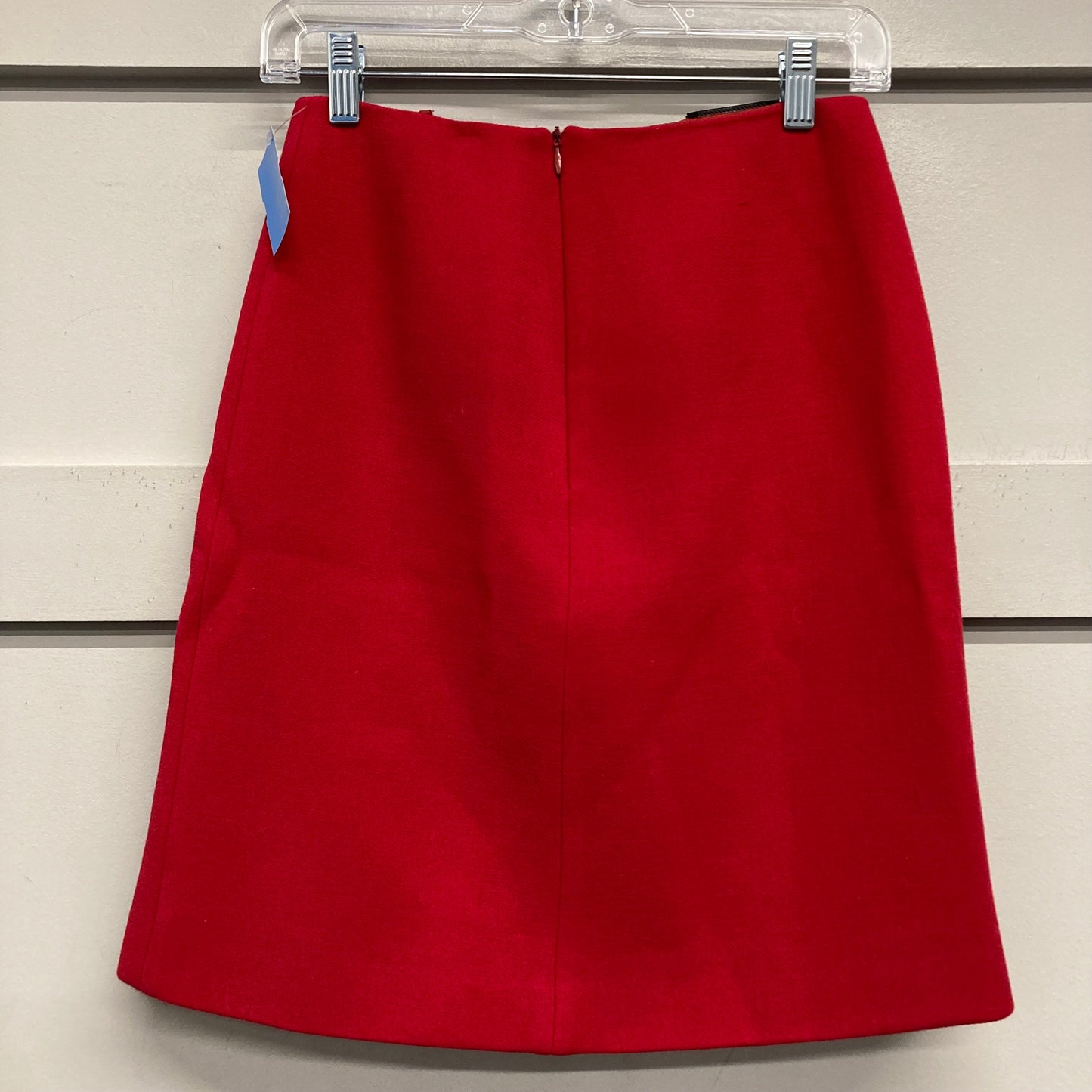 Skirt Luxury Designer By Prada In Red, Size:2.  Size 38