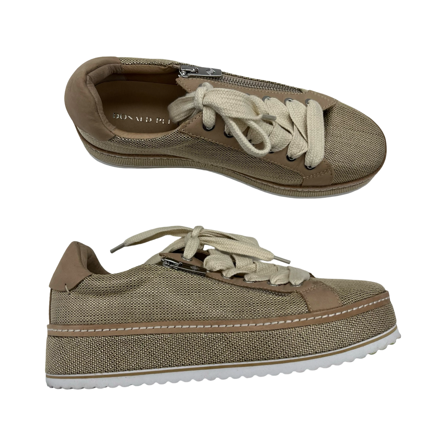 Shoes Sneakers By Donald Pliner In Tan, Size:9
