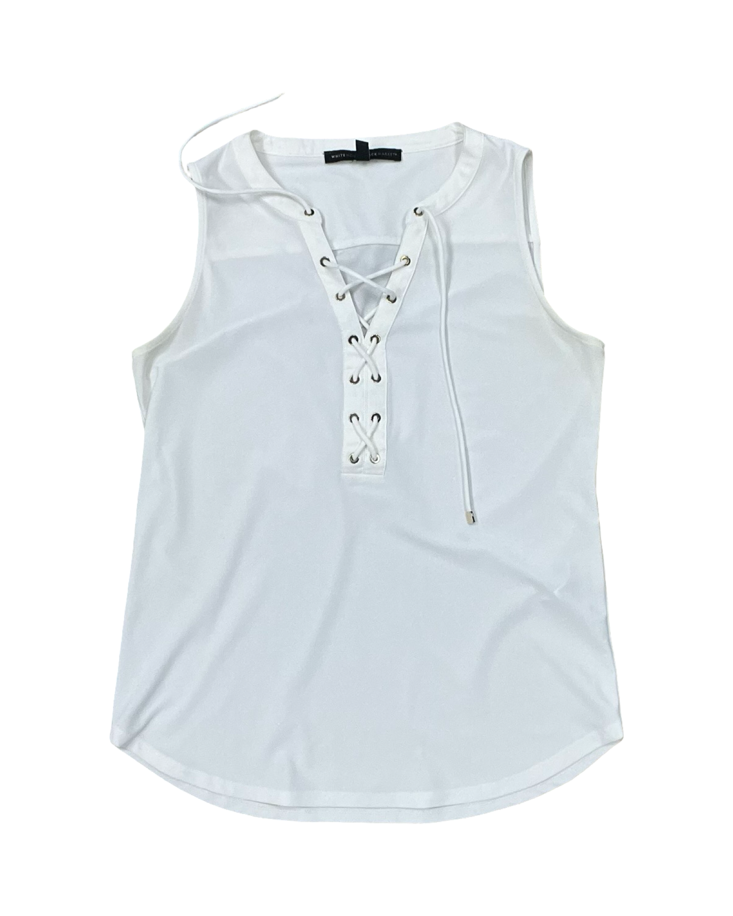 Top Sleeveless By White House Black Market In Cream, Size:S