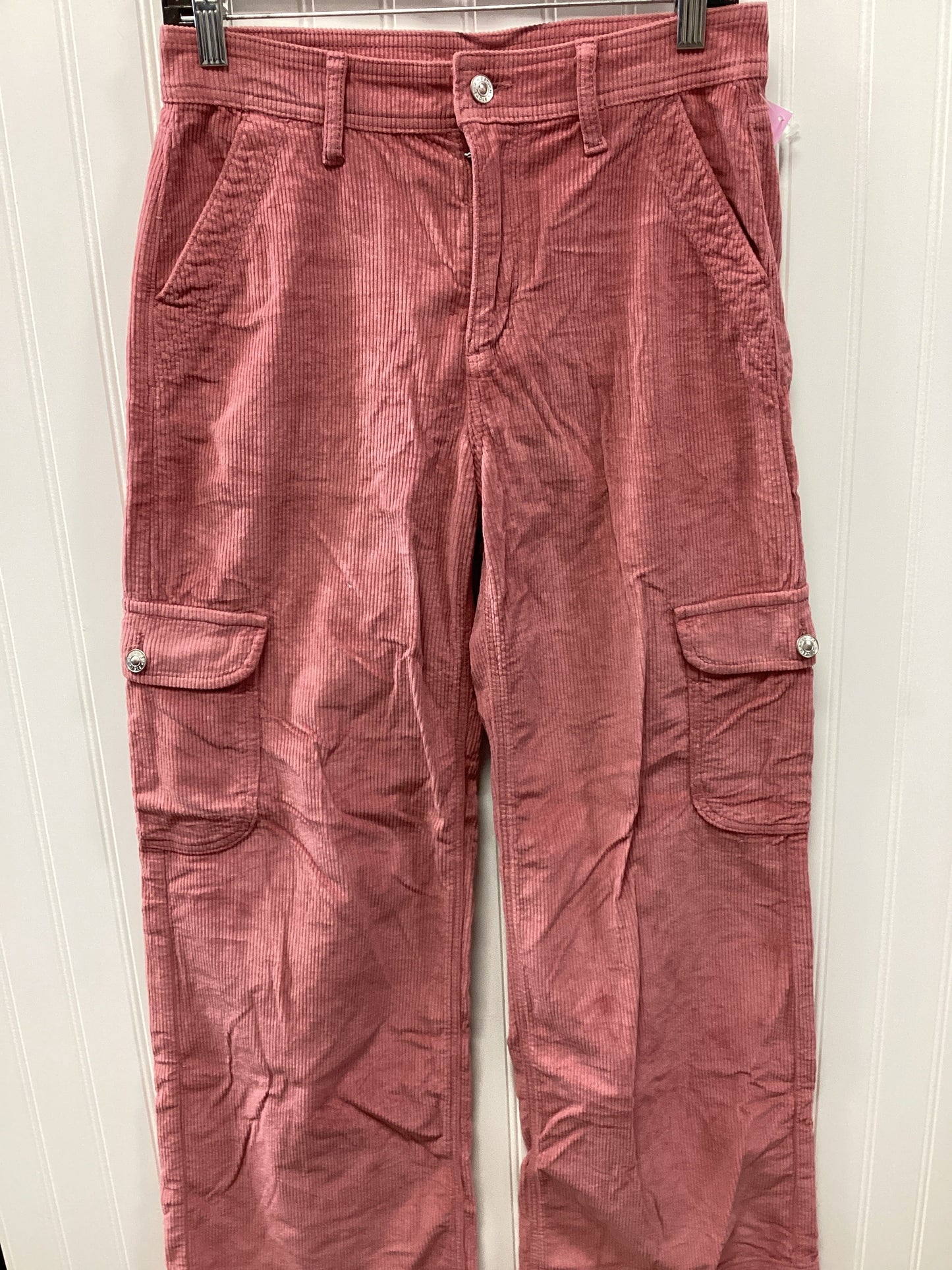 Pants Corduroy By American Eagle In Pink, Size:4L