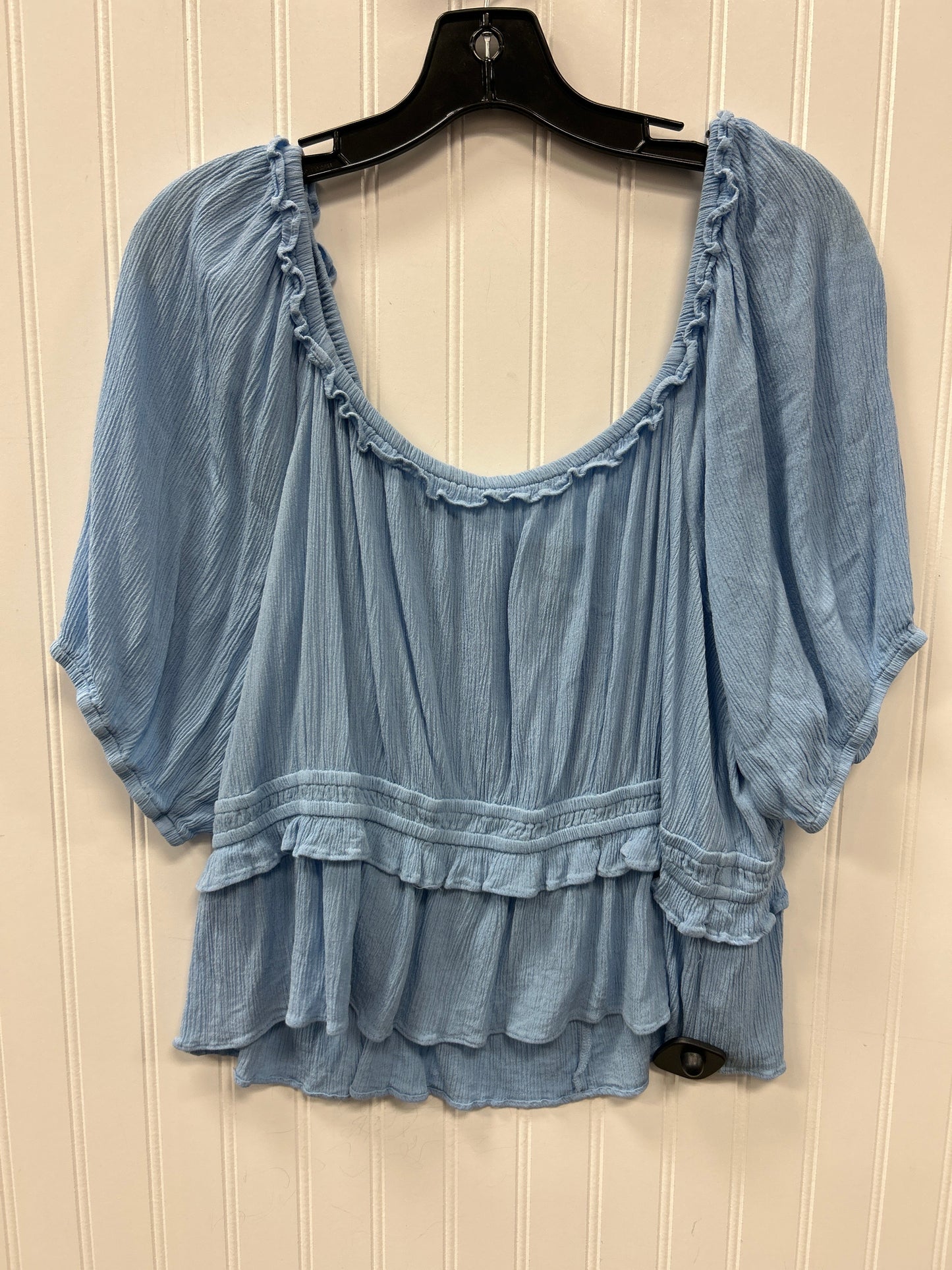 Top Ss By Arula In Blue, Size:1X