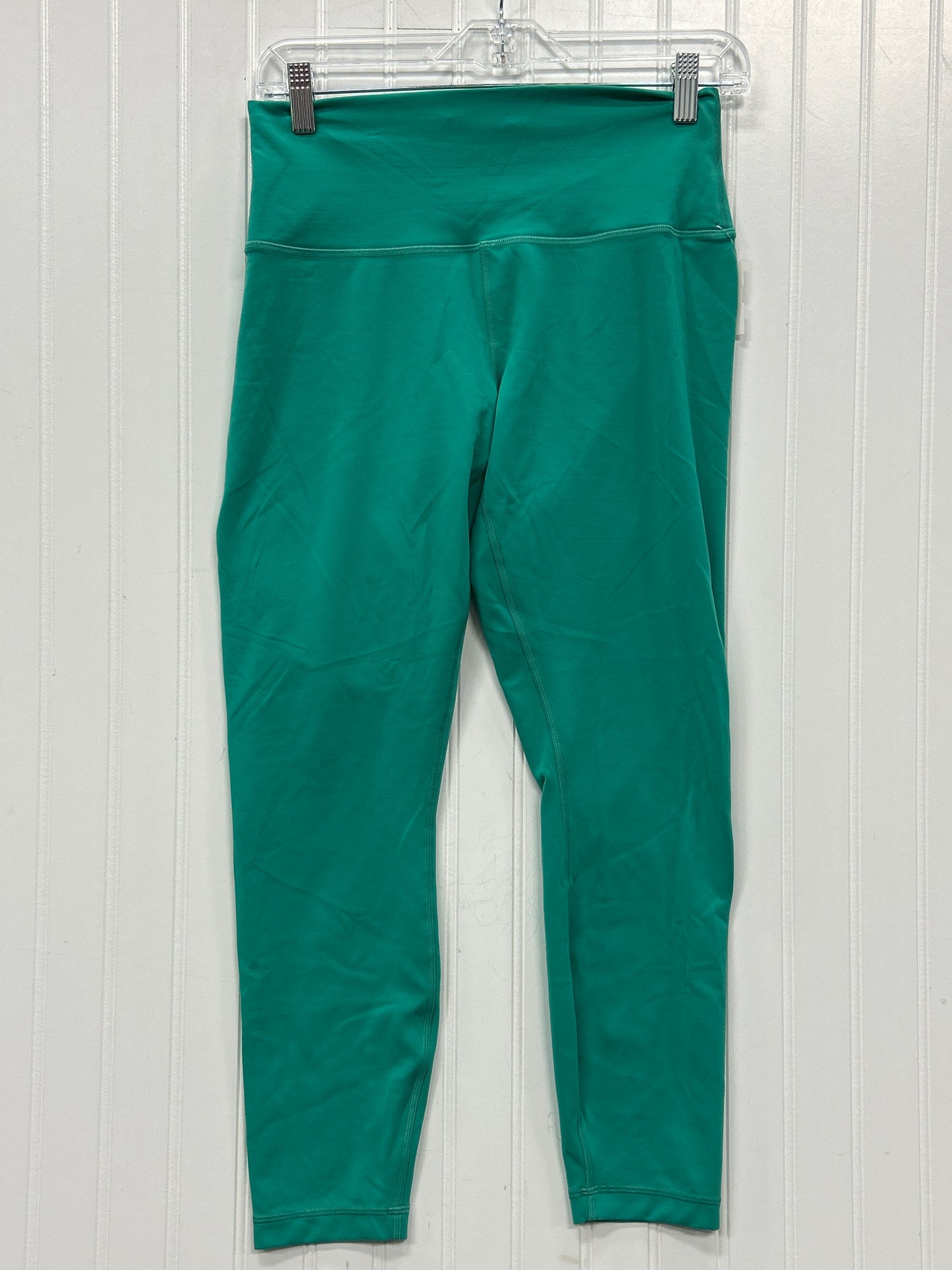 Athletic Leggings By Lululemon In Green, Size:10