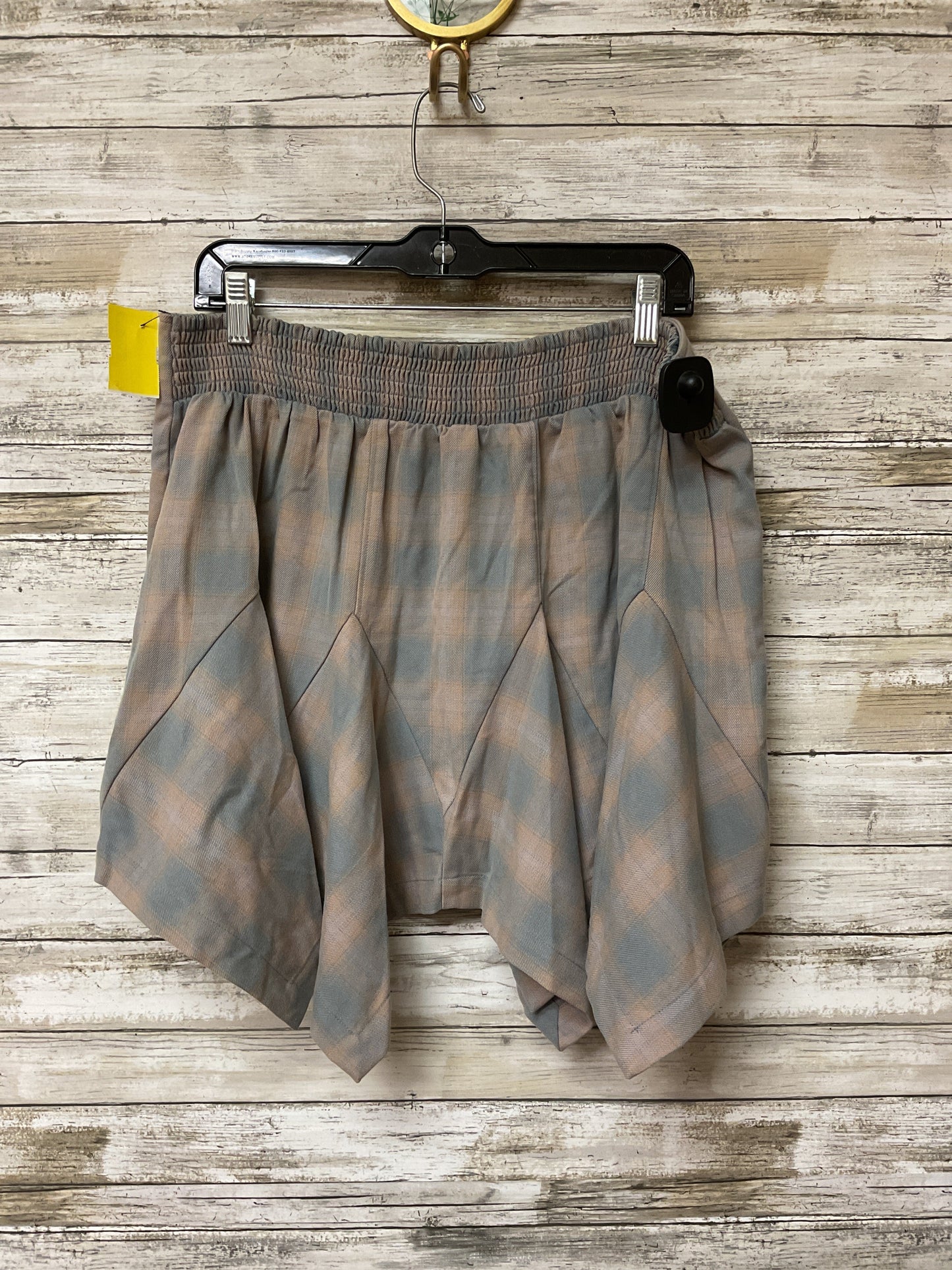 Skirt Mini & Short By Free People In Grey & Tan, Size:L