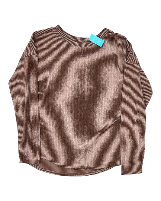 Top Ls By Maurices In Brown, Size:L