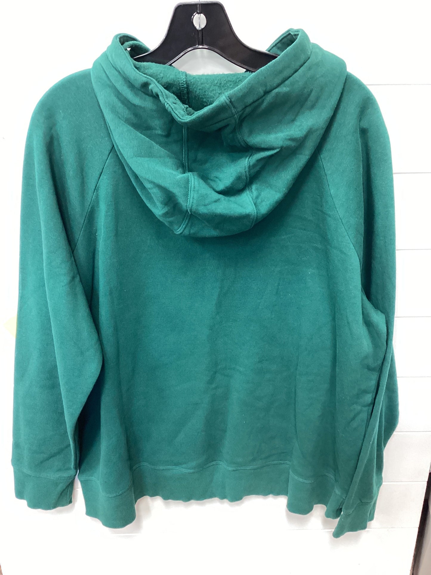 Sweatshirt Hoodie By Under Armour In Green, Size:Xl