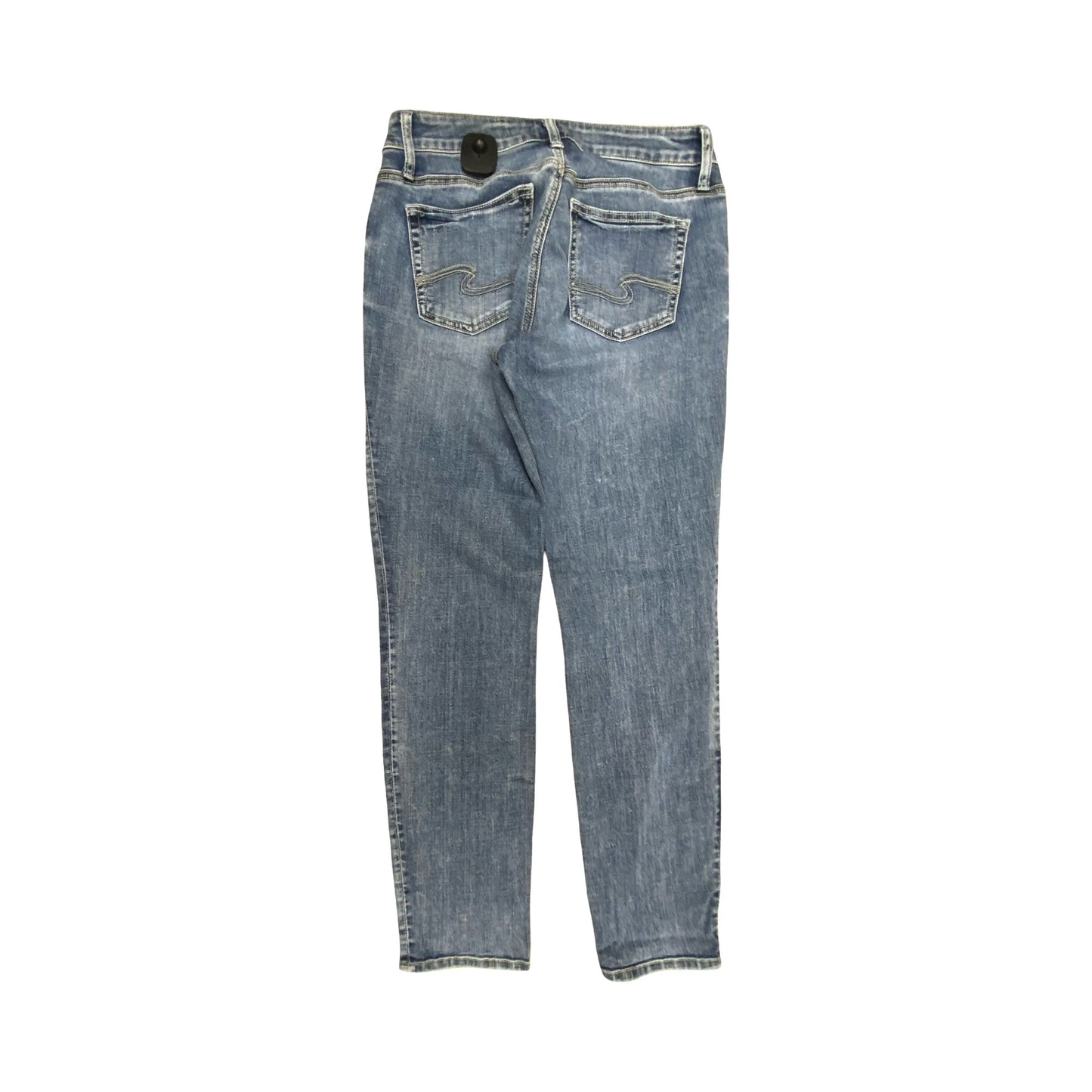 Jeans Boyfriend By Silver In Blue Denim, Size:6