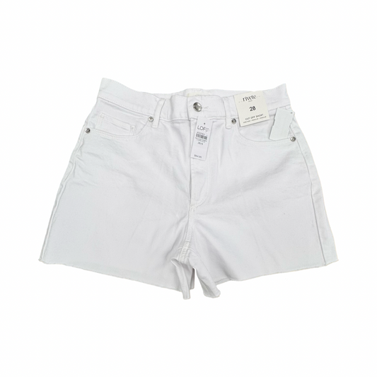 Shorts By Loft In White, Size:6