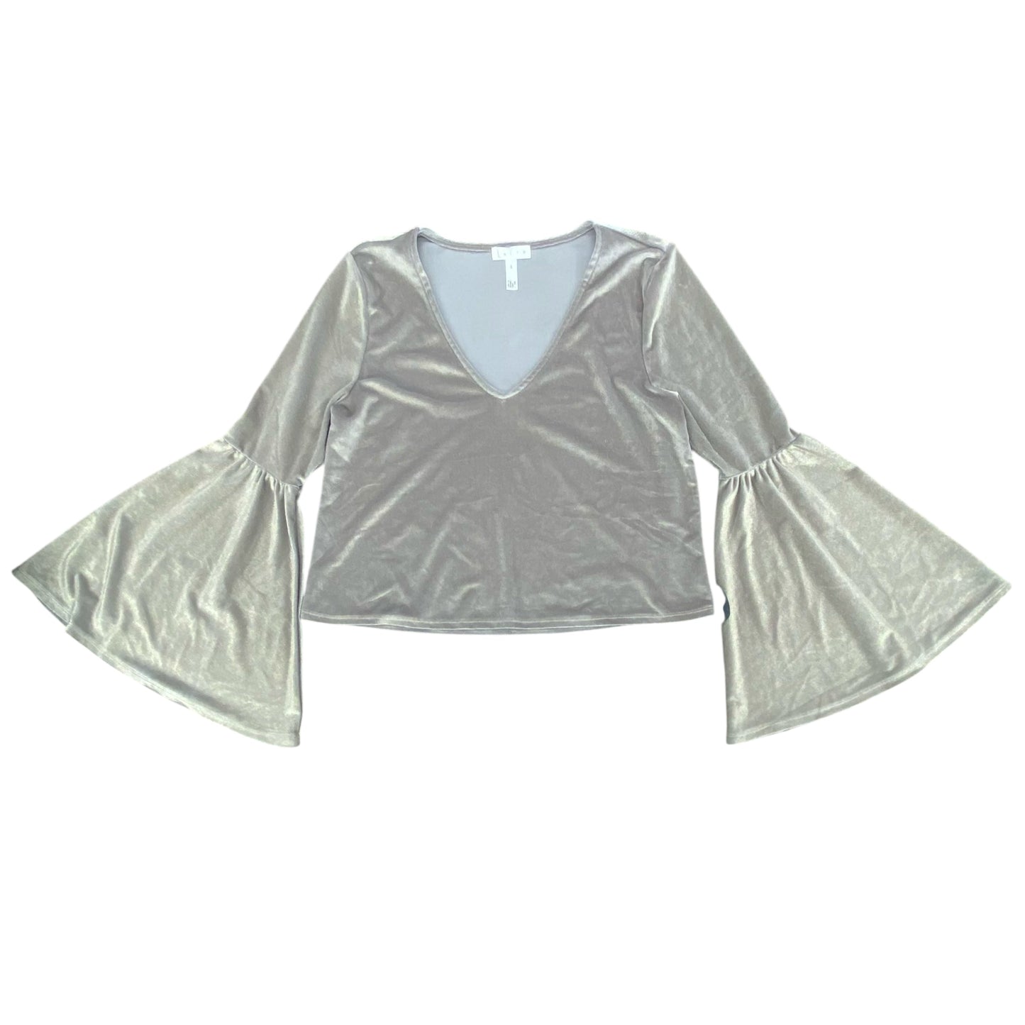 Top Ls By Leith In Taupe, Size:S