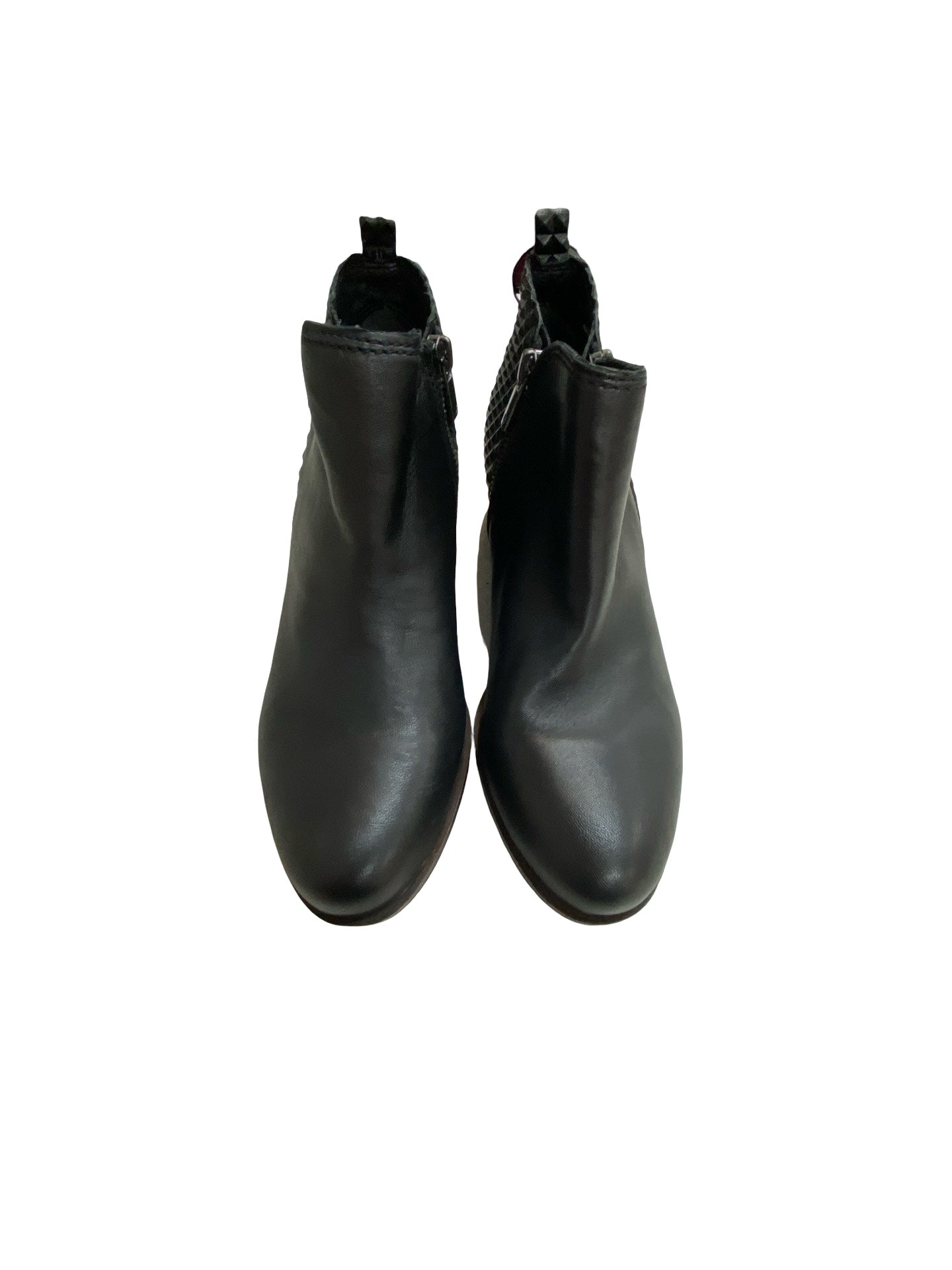 Boots Ankle Heels By Lucky Brand In Black, Size:7.5
