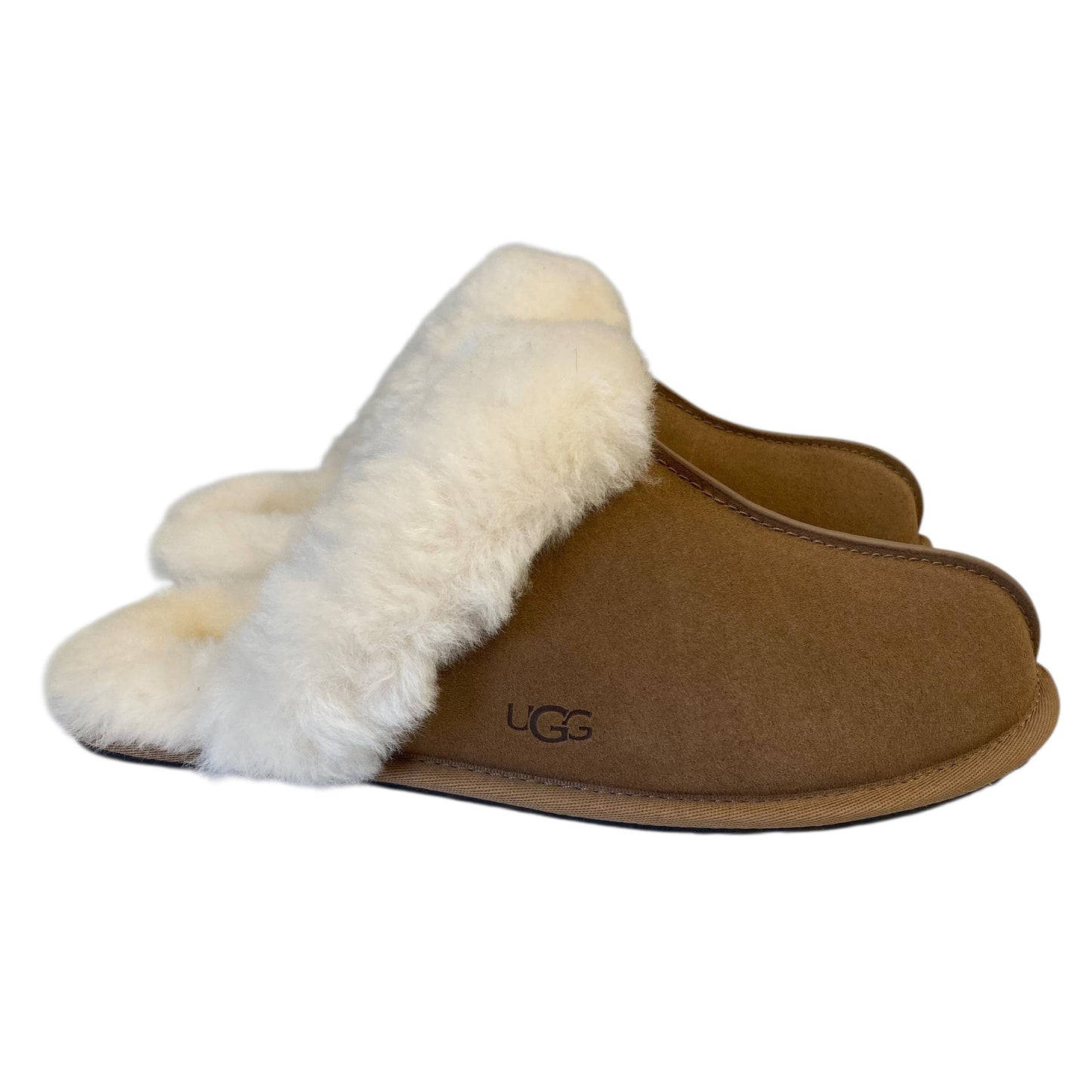Slippers Designer By Ugg In Brown, Size:10