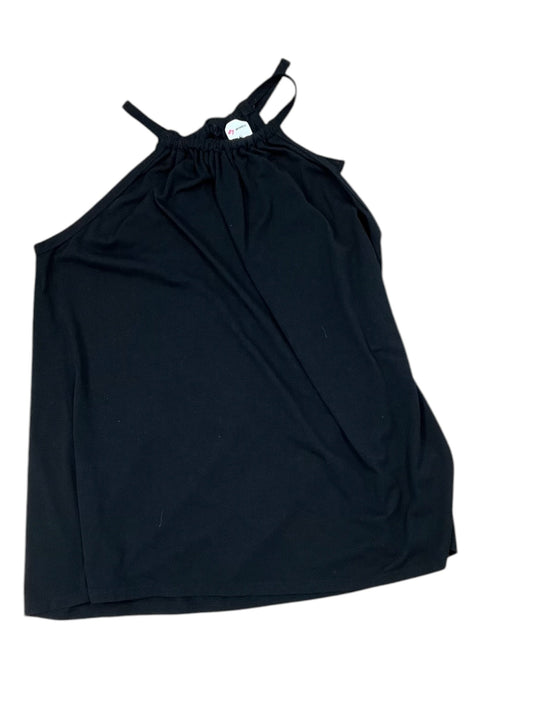 Top Sleeveless Basic By Clothes Mentor In Black, Size:Xl