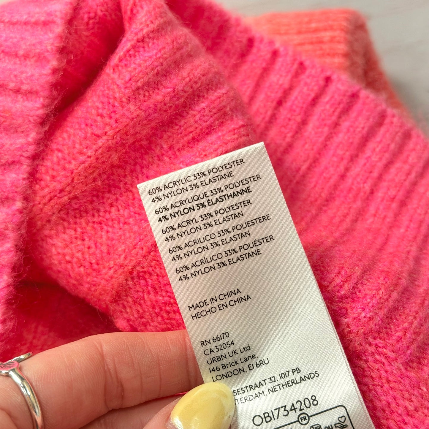 Vest Sweater By Anthropologie In Pink, Size: Xs