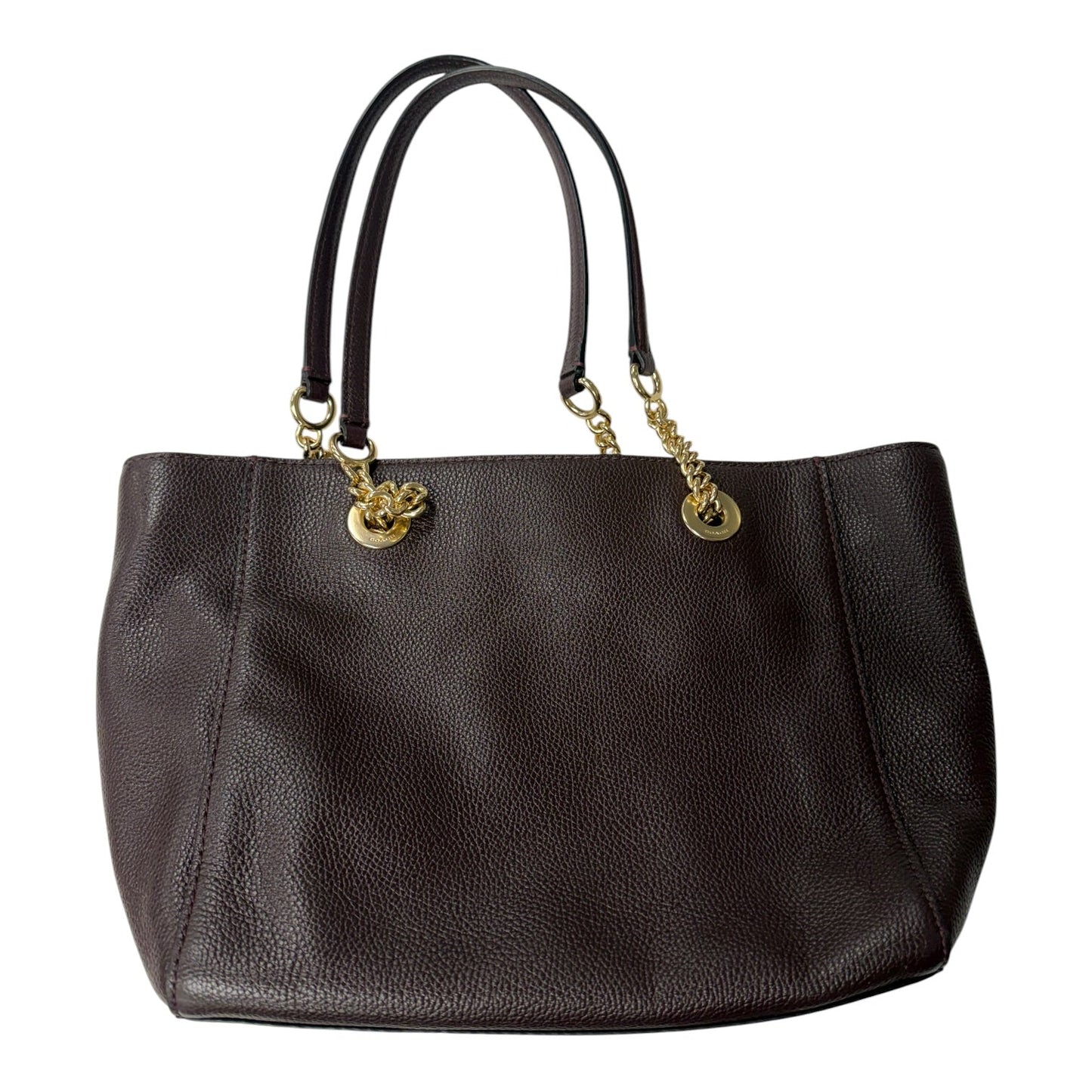 Handbag Designer By Coach In Purple, Size:Large