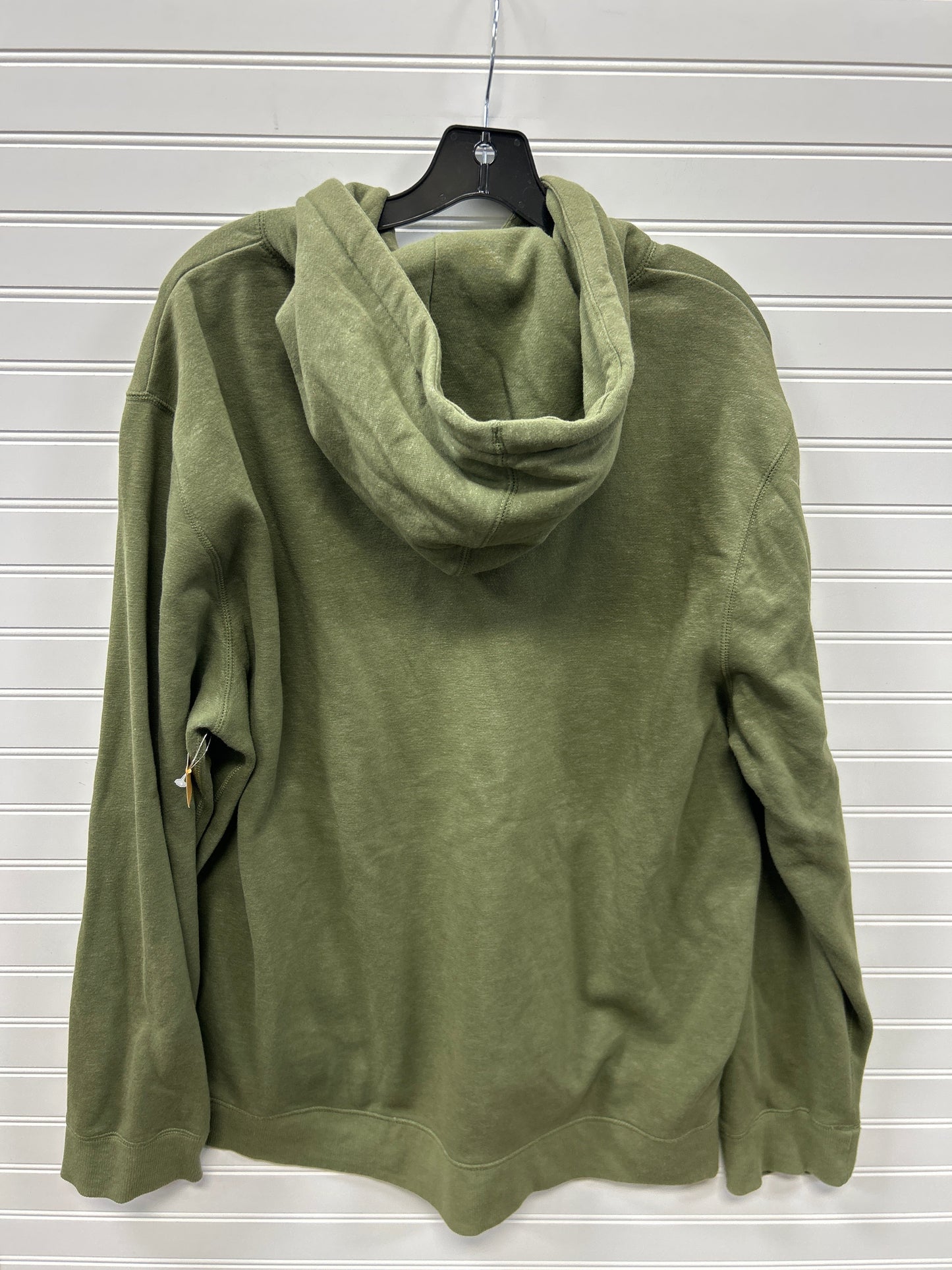 Sweatshirt Hoodie By Newport News In Green, Size:1X