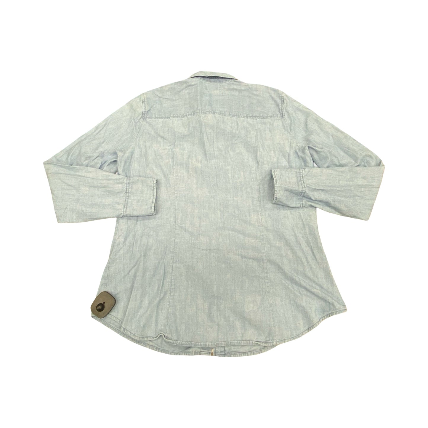 Top Ls By J. Crew In Blue Denim, Size:M