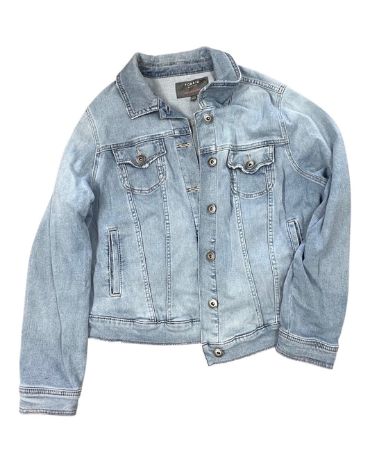 Jacket Denim By Torrid In Blue Denim, Size:2X