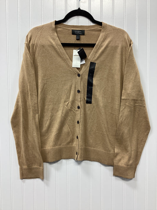 Cardigan By Banana Republic In Tan, Size:L
