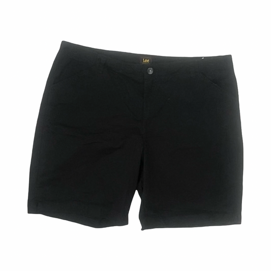 Shortalls By Lee In Black, Size:20