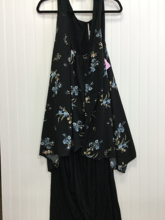 Jumpsuit By Chelsea Studio In Black, Size:4X