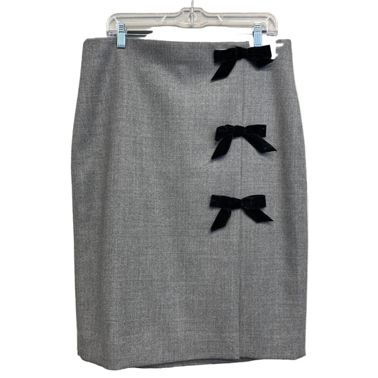 Skirt Mini & Short By J. Crew In Grey, Size:14