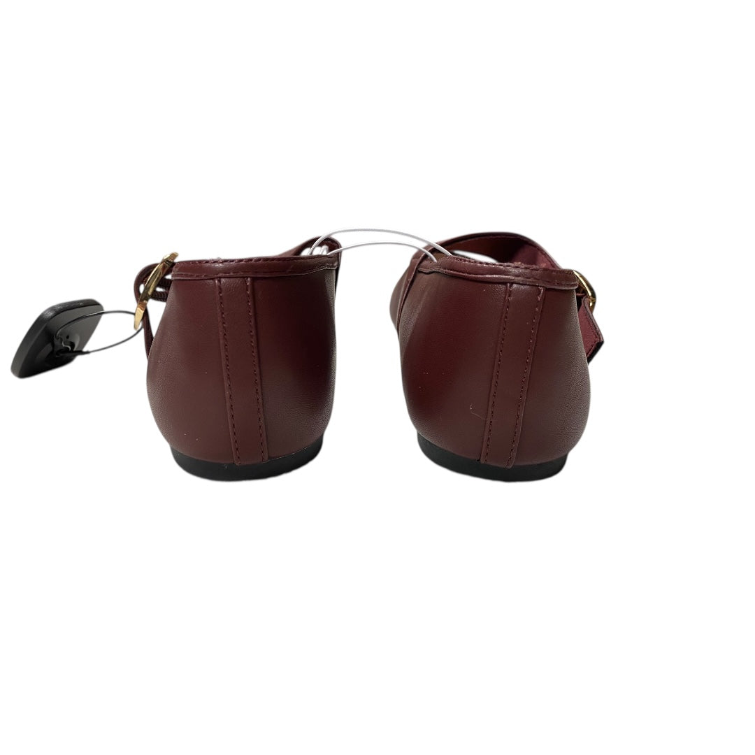 Shoes Flats By Old Navy In Maroon, Size:10